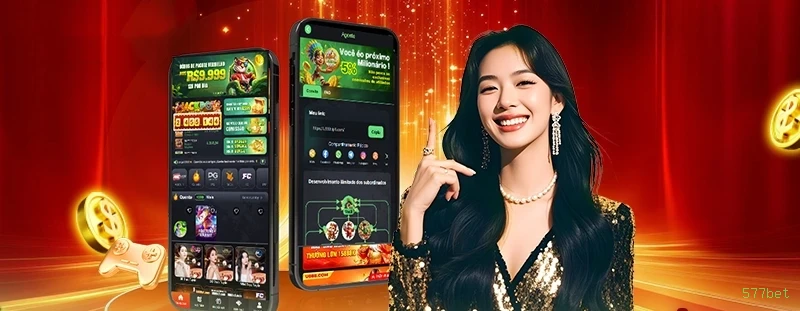 App 577bet para Android e iOS - download grátis